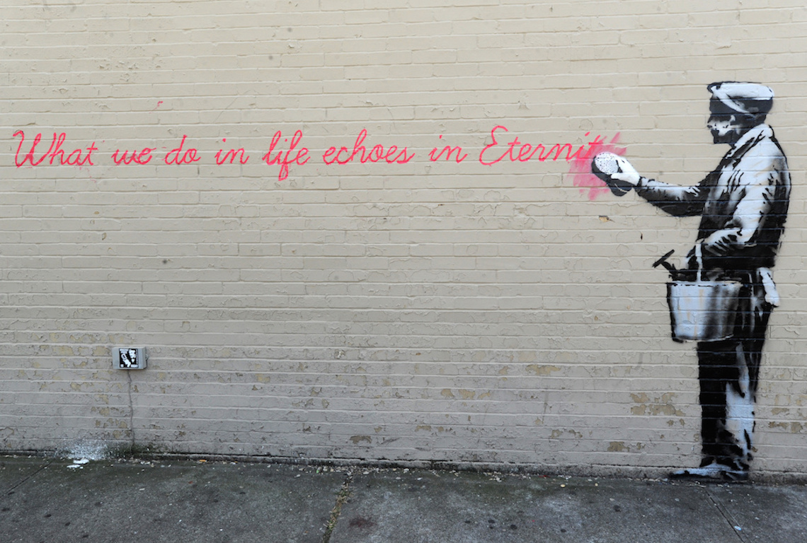 Banksy Graffiti Wallpaper