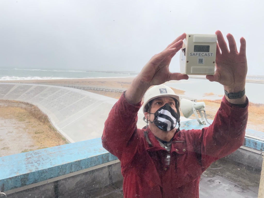 Airnote di Safecast, qualità dell'aria