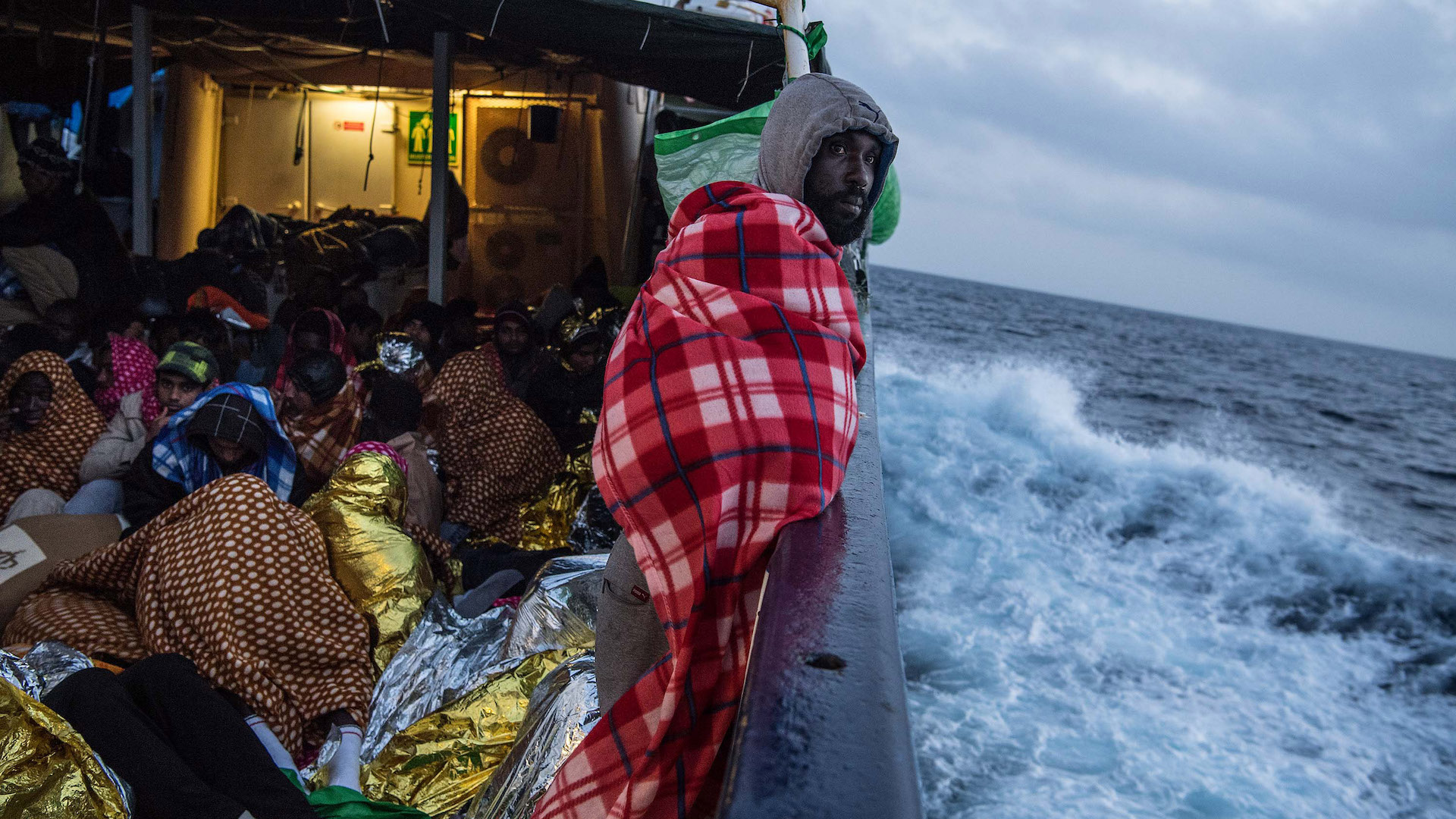 Migranti nel Mediterraneo