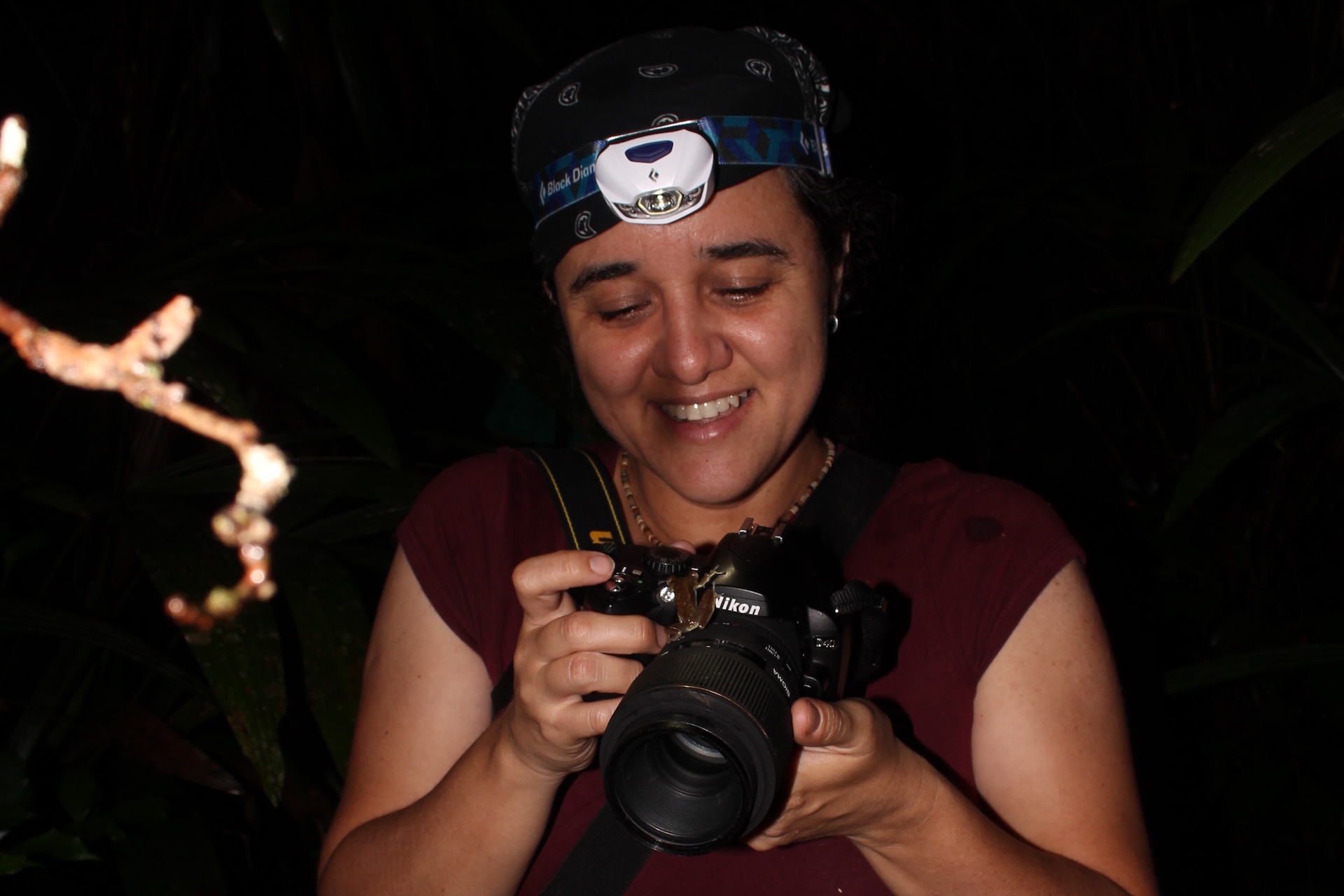 Ariadne Angulo, chair of the IUCN SSC Amphibian Specialist Group