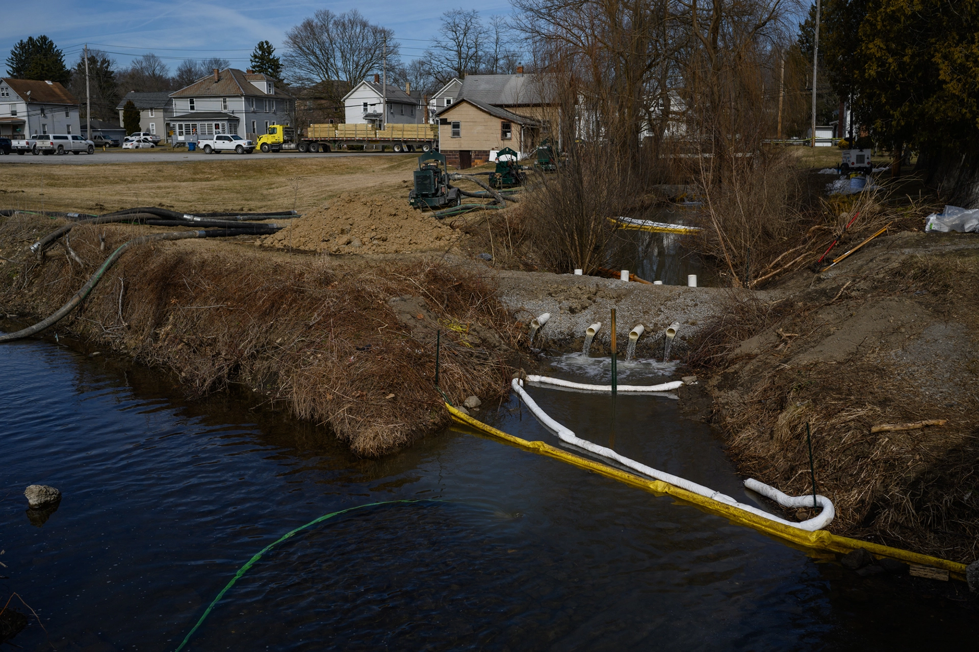 mobile dam water pollution