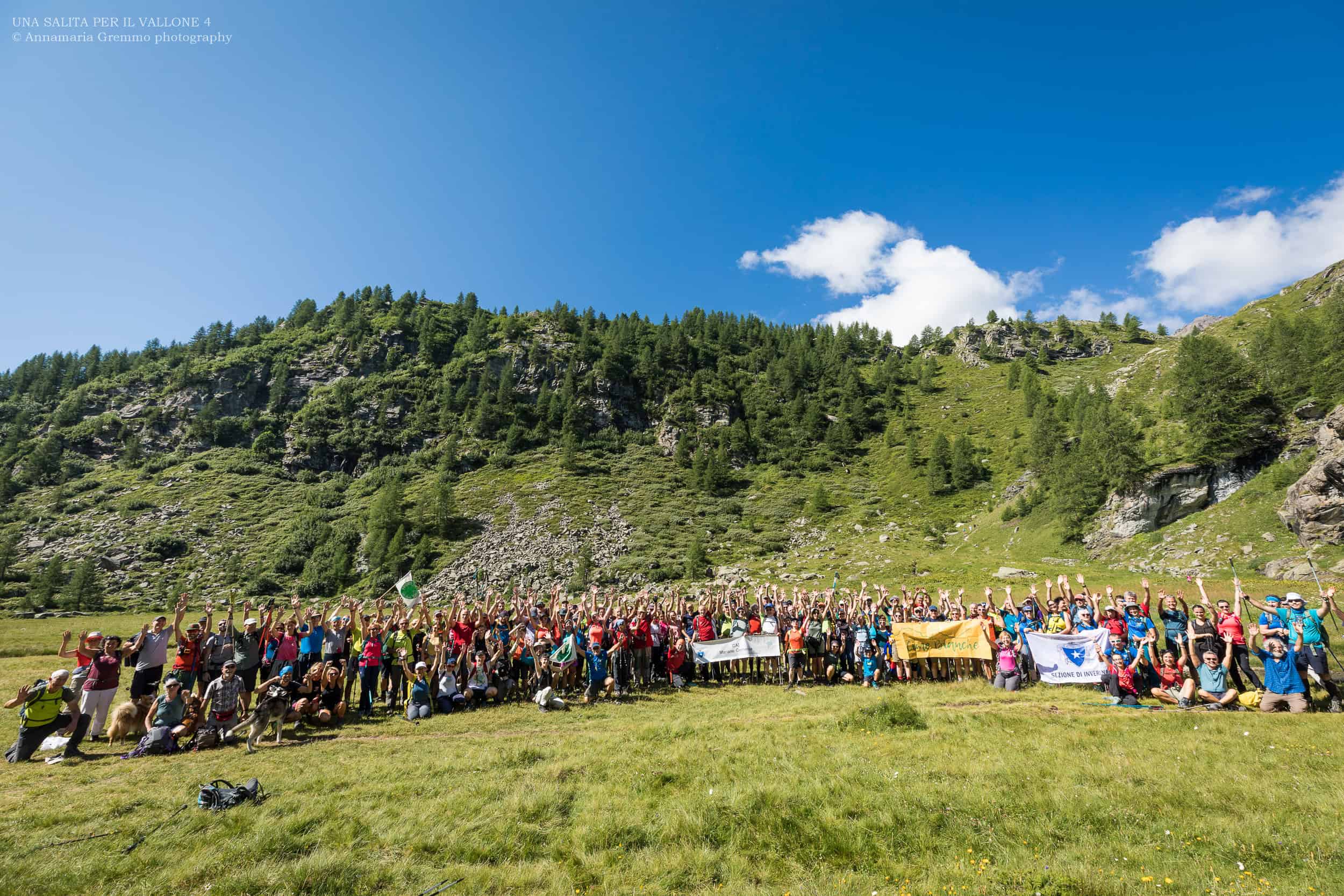 Una salita per il vallone