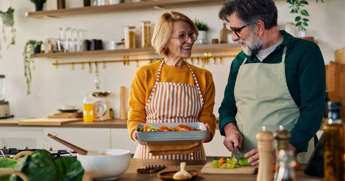 Cooking at home could reduce the risk of dementia in older adults