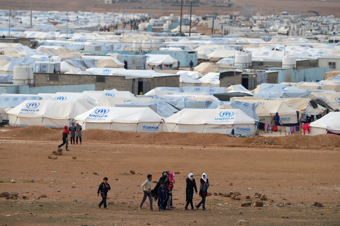zaatari refugee camp visit