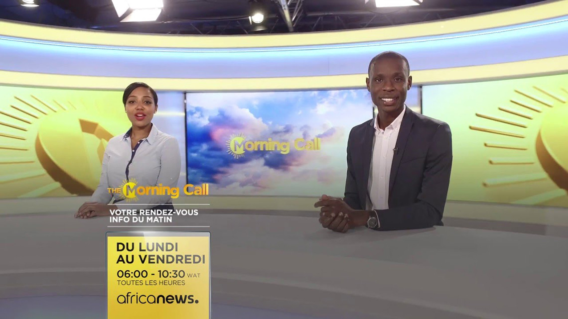 Africanews, the first panAfrican news channel broadcasting 24/7