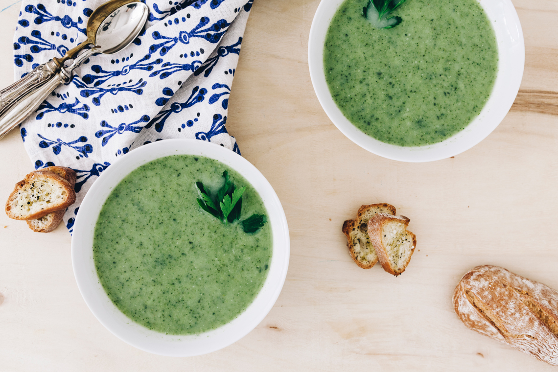 Cream of broccoli soup with coconut milk LifeGate
