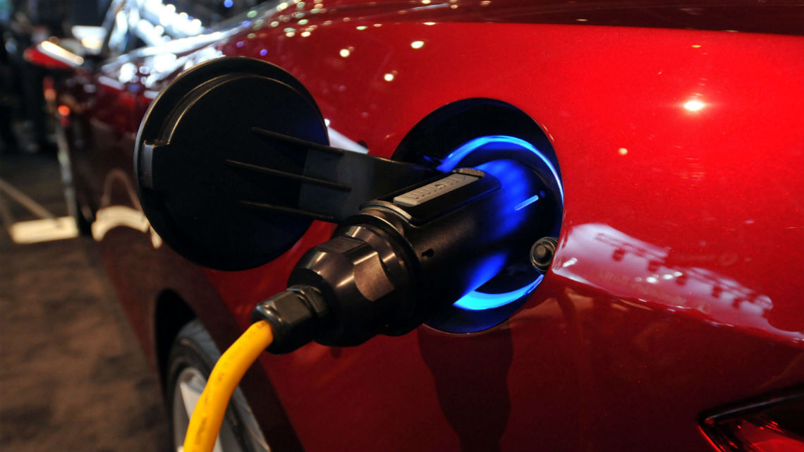 Japan. Electric car charging points exceed petrol stations