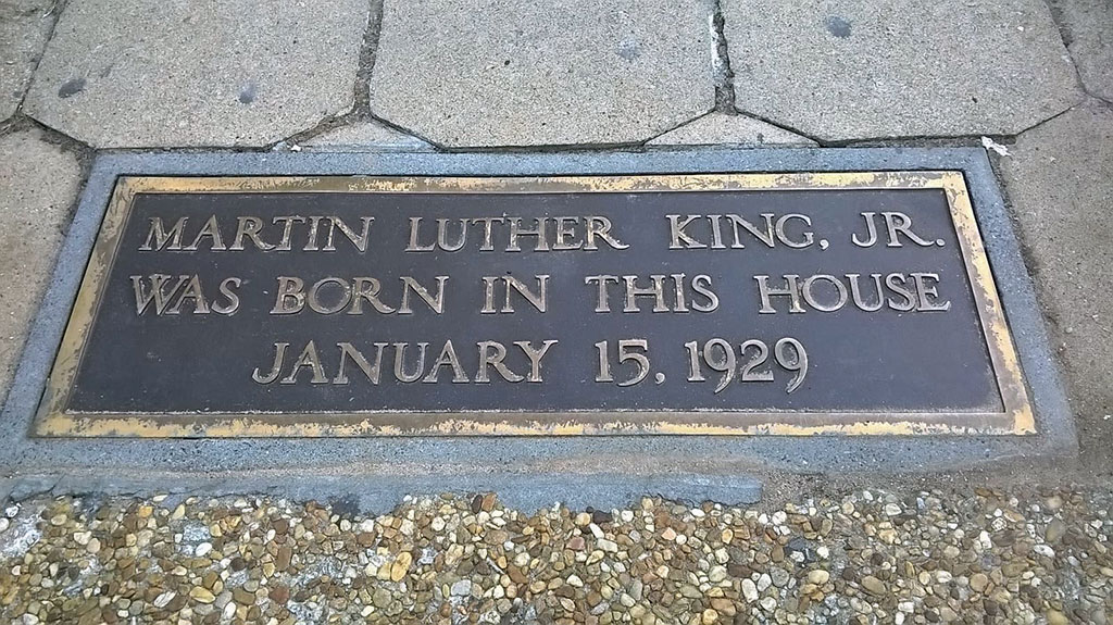 The places where Martin Luther King Jr. grew up are now a National